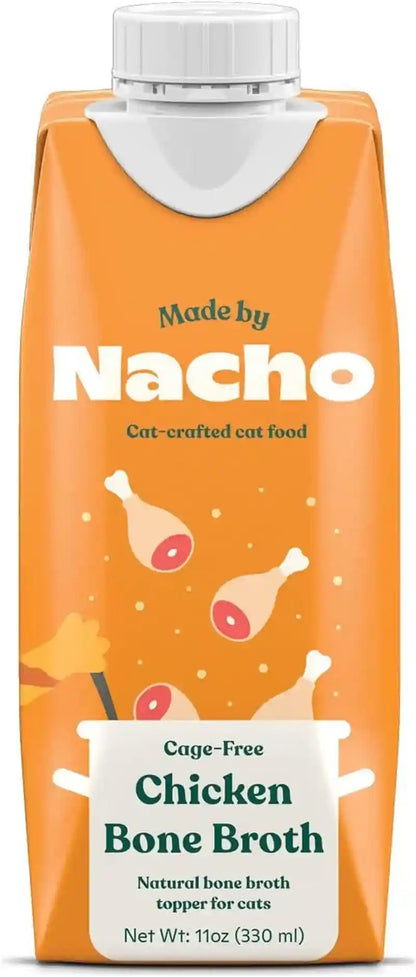 Made by Nacho Bone Broth Cat Food Topper for Hydration and Picky Eaters - Add Protein and Flavor to Your Dry Cat Food – Supports Optimal Nutrition, Digestion, Skin & Coat, 11 Oz. Turkey8