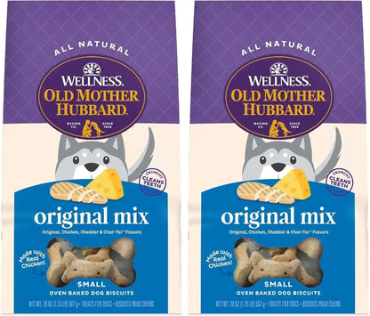 Old Mother Hubbard Wellness P-Nuttier Dog Biscuits, Natural, Training Treats, Peanut Butter Flavor, Mini Size, (20 Ounce Bag)27