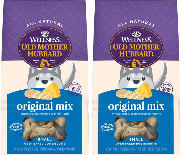 Old Mother Hubbard Wellness P-Nuttier Dog Biscuits, Natural, Training Treats, Peanut Butter Flavor, Mini Size, (20 Ounce Bag)27