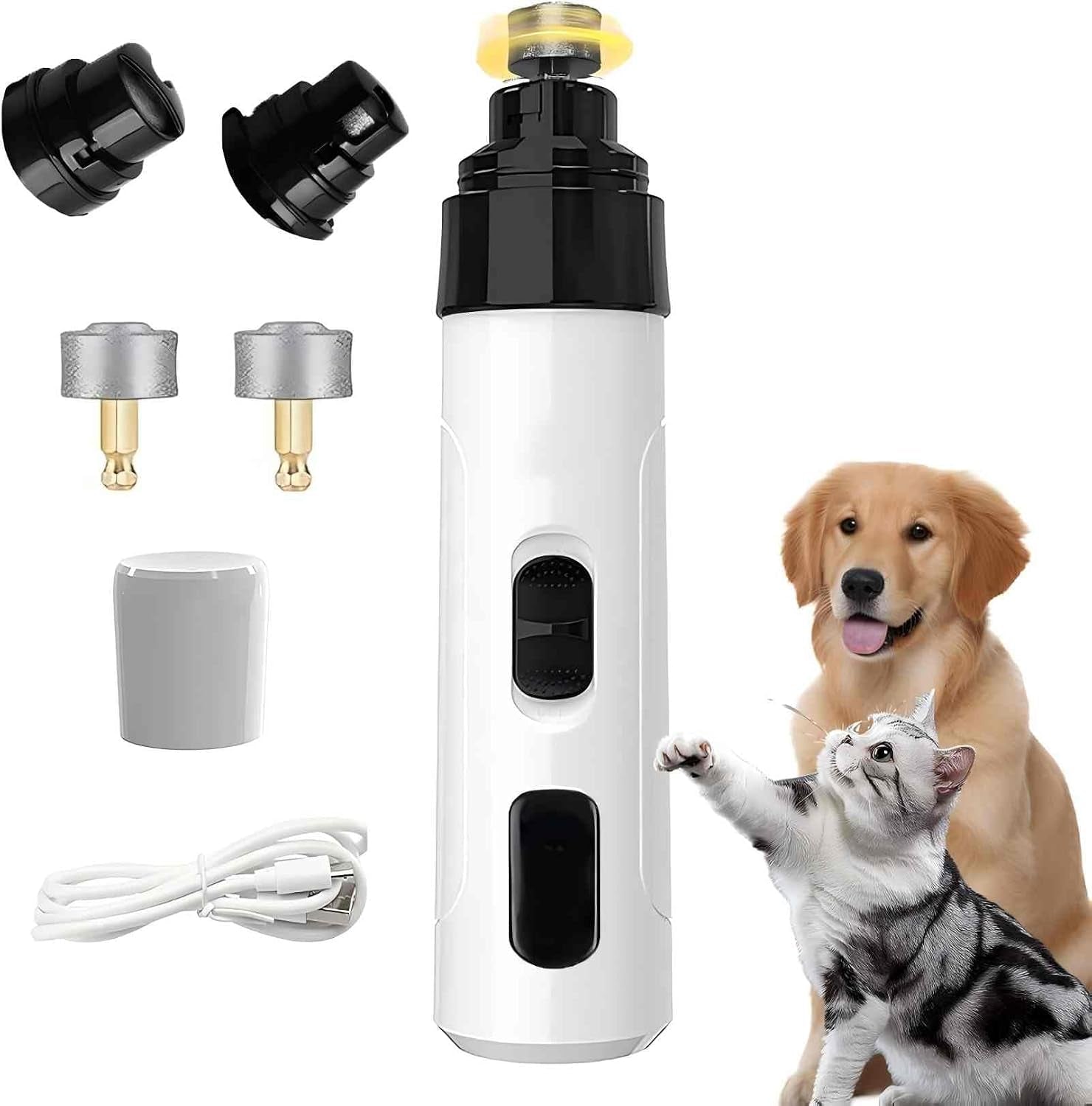 silent-pet-nail-grinder-for-dogs-cats-3-grinding-heads-professional-2-speed-rechargeable-dog-nail-trimmer-for-small-medium-dogs-cats-painless-paw-grooming