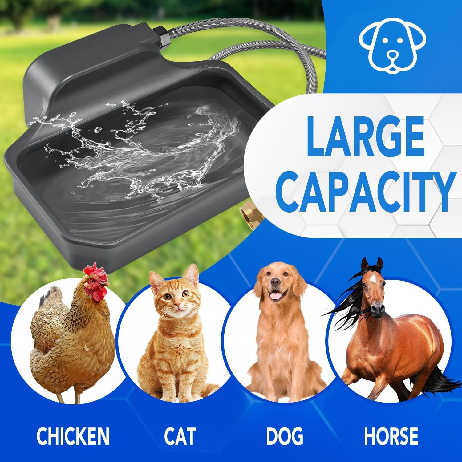 petten-auto-fill-dog-water-bowl-dispenser-outdoor-large-capacity118oz-1gal-auto-dog-water-dispenser-with-3-4-ght-male-faucet-connector-water-bowl-dispenser-for-dog-cat-livestockgray