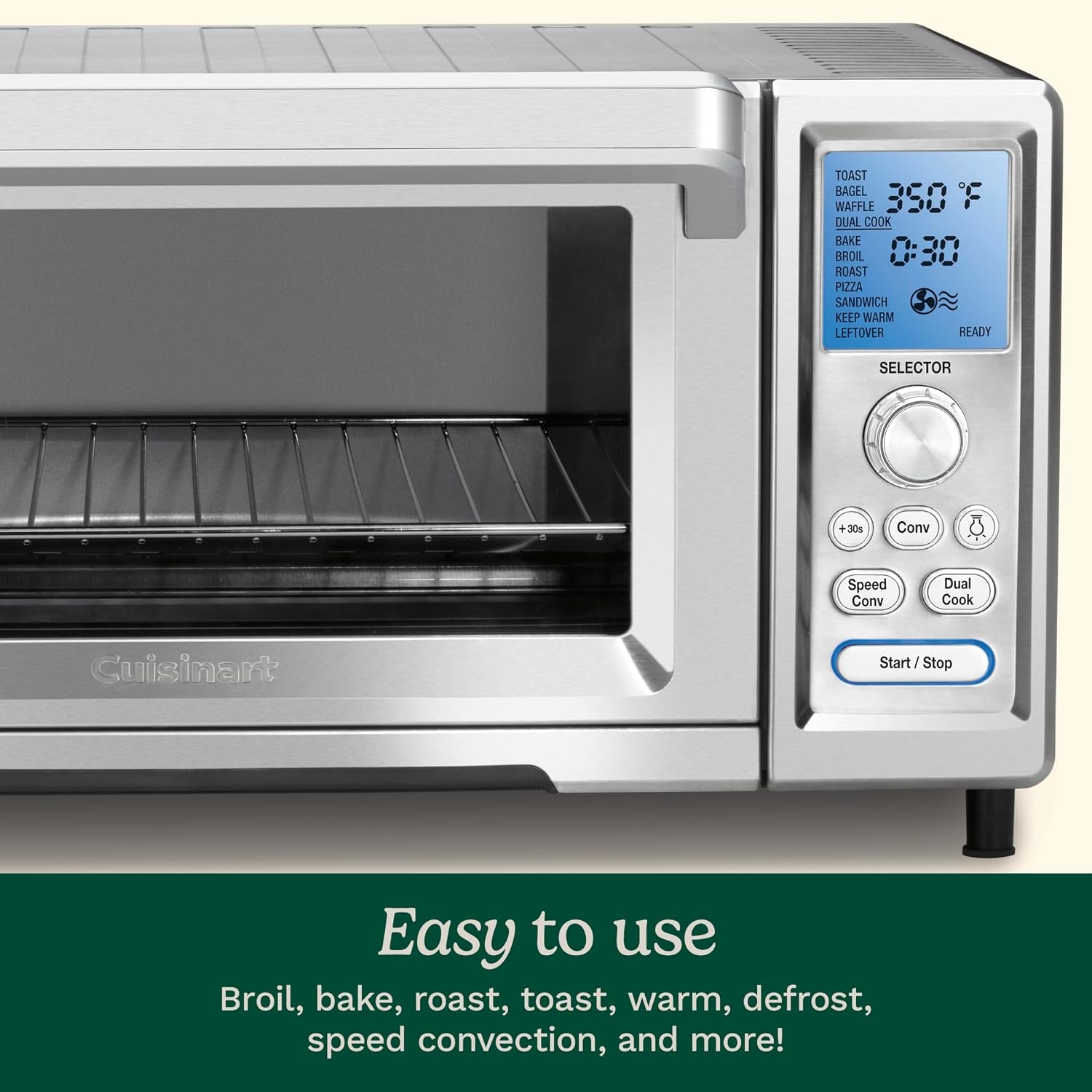 convection-toaster-oven-15-function-1800w-stainless-steel-stainless-steel-toaster-oven-with-exact-heat-technology-nonstick-interior-fits-13-pizza-full-size-chicken-tob-260n1