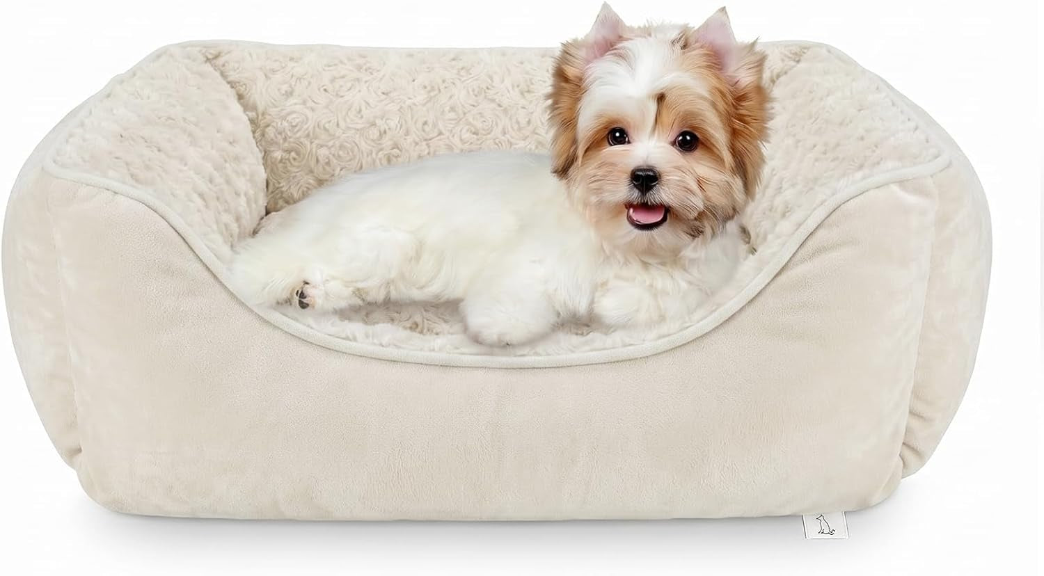 joejoy-rectangle-dog-bed-for-large-medium-small-dogs-washable-orthopedic-sofa-bed-soft-breathable-puppy-pet-cuddler-durable-calming-dog-bed-with-anti-slip-bottom-multiple-sizes-beige