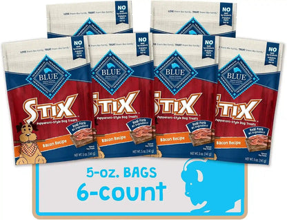 Blue Buffalo Beef Stix Pepperoni-Style Dog Treats, Soft & Meaty Dog Snacks Made in the USA with Real Beef & Natural Ingredients and Enhanced with Vitamins, Minerals, & Other Nutrients, 13 Oz.12
