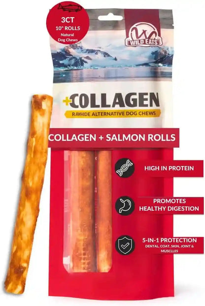 Wild Eats Real Duck Collagen Bully Sticks for Dogs, 25 Pack, Rawhide Free | No Hide Chew Treat Made without Grain, 5 Inch Size, High Protein, Satisfies Natural Gnawing Urges, Suits All Breeds18