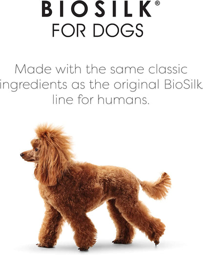 Biosilk Silk Therapy Conditioning Detangling Spray for Dogs with Natural Coconut Oil, Leave-In Detangler and Conditioner, Dematting Grooming Spray, Sulfate Free, 7 Fl Oz | Coconut Oil Formula, Leave-In Detangler, Sulfate-Free, Smooths and Conditions Coat5