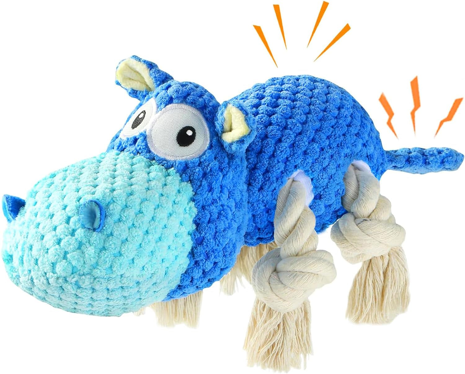 tooptate-hippo-squeaky-dog-toy-blue-medium-cute-plush-design-rope-legs-for-tugging-helps-keep-dogs-busy-suitable-for-small-medium-and-large-dogs