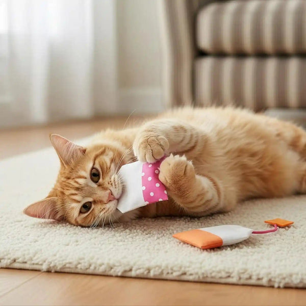 Smartykat (2 Count Tea Teazers Catnip Cat Toys - Pink/Orange, 2 Count8