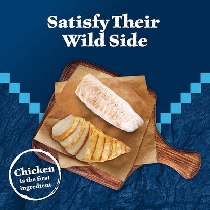 Blue Buffalo Wilderness Soft Cat Treats, Made with Natural Ingredients, Chicken & Trout Recipe, 2-Oz Bag3