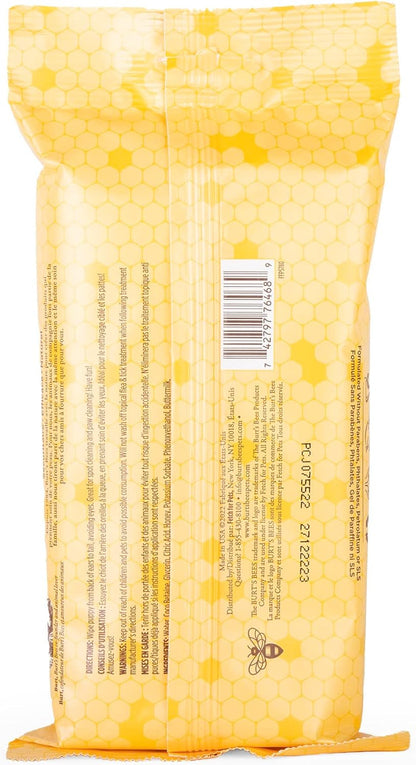Burts Bees for Pets Gentle Cleansing Puppy Wipes, Buttermilk, 50 Count | Buttermilk Formula, Hypoallergenic, 98% Natural Origin, Gentle Cleansing and Conditioning10