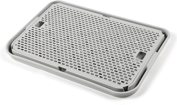Large Cat Litter Box Step Mat, 16.5"X11.2" Cat Ramp Stairs, Cat Litter Catcher for Self-Cleaning Litter Box, Cats Pedal Step Stool Ideal for Kitten & Older Cats (Light Grey)8