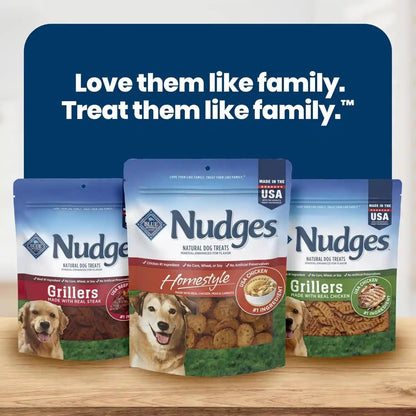 Blue Buffalo Nudges Chicken Homestyle Natural Dog Treats, Pot-Pie-Inspired Recipe, Healthy Reward or Training Treat, Made in the USA with Real Chicken, No Artificial Preservatives, 16 Oz.9