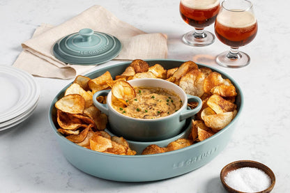 Le Creuset Stoneware Mini round Cocotte, 24 Oz., Oyster6