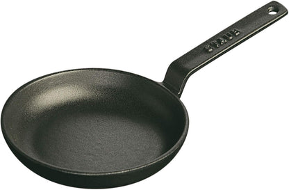 Staub Mini Frying Pan, 5Oz, 4 3/4 Inch, Black Matte1