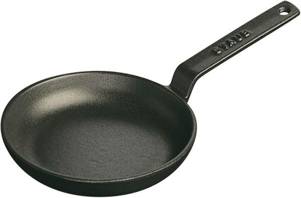 Staub Mini Frying Pan, 5Oz, 4 3/4 Inch, Black Matte1