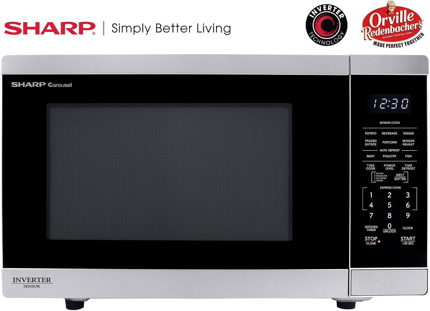 smc1464ks-1-4-cu-ft-1100w-stainless-steel-countertop-microwave-oven