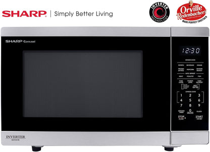 SMC1464KS 1.4 Cu. Ft. 1100W Stainless Steel Countertop Microwave Oven10