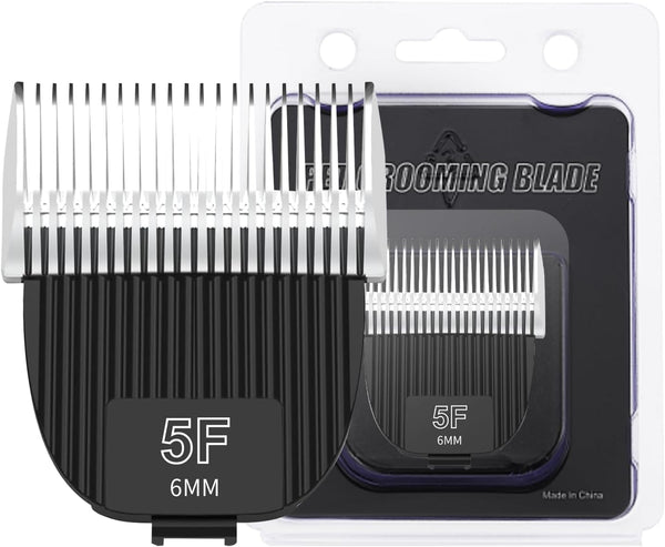 1Pack Flash Clipper Professional Detachable Replacement Blades,Compatible with Kenchii Flash Clipper Blade（Size 7F-3Mm ）5