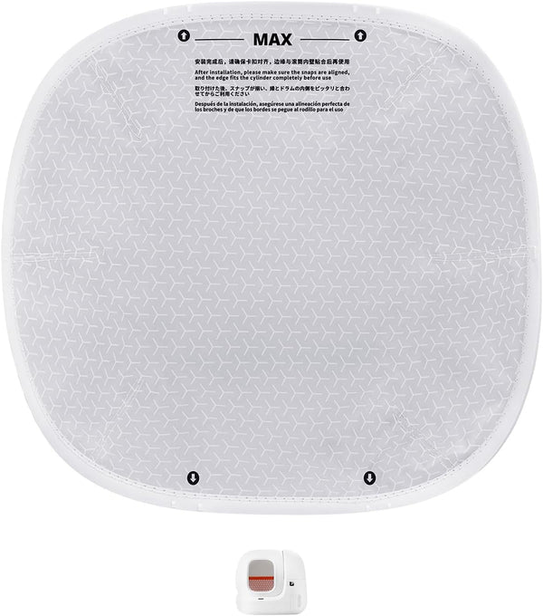 PETKIT Replaced Cat Litter Pad for Puramax Automatic Cat Litter Box, Waterproof Leakproof Replacement Litter Mat, Scratch Resistance, High Flexibility1