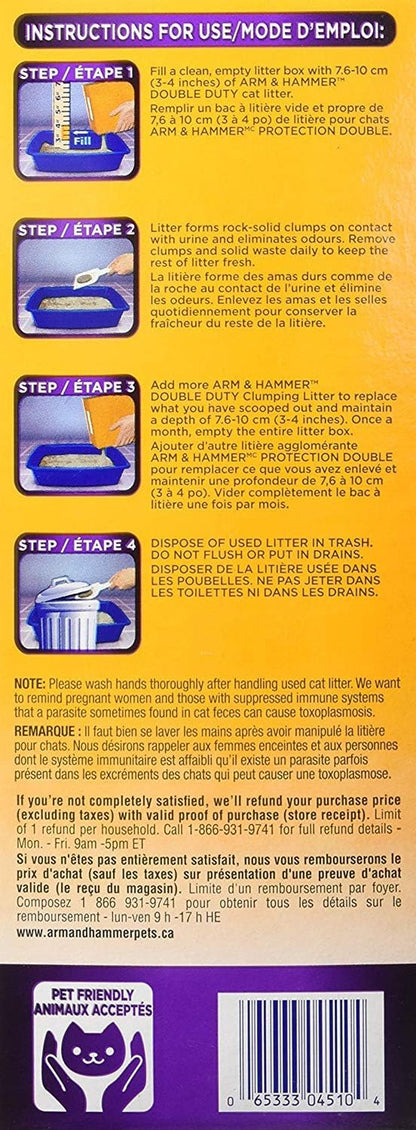 Arm & Hammer 6.4Kg Double Duty Cat Litter5