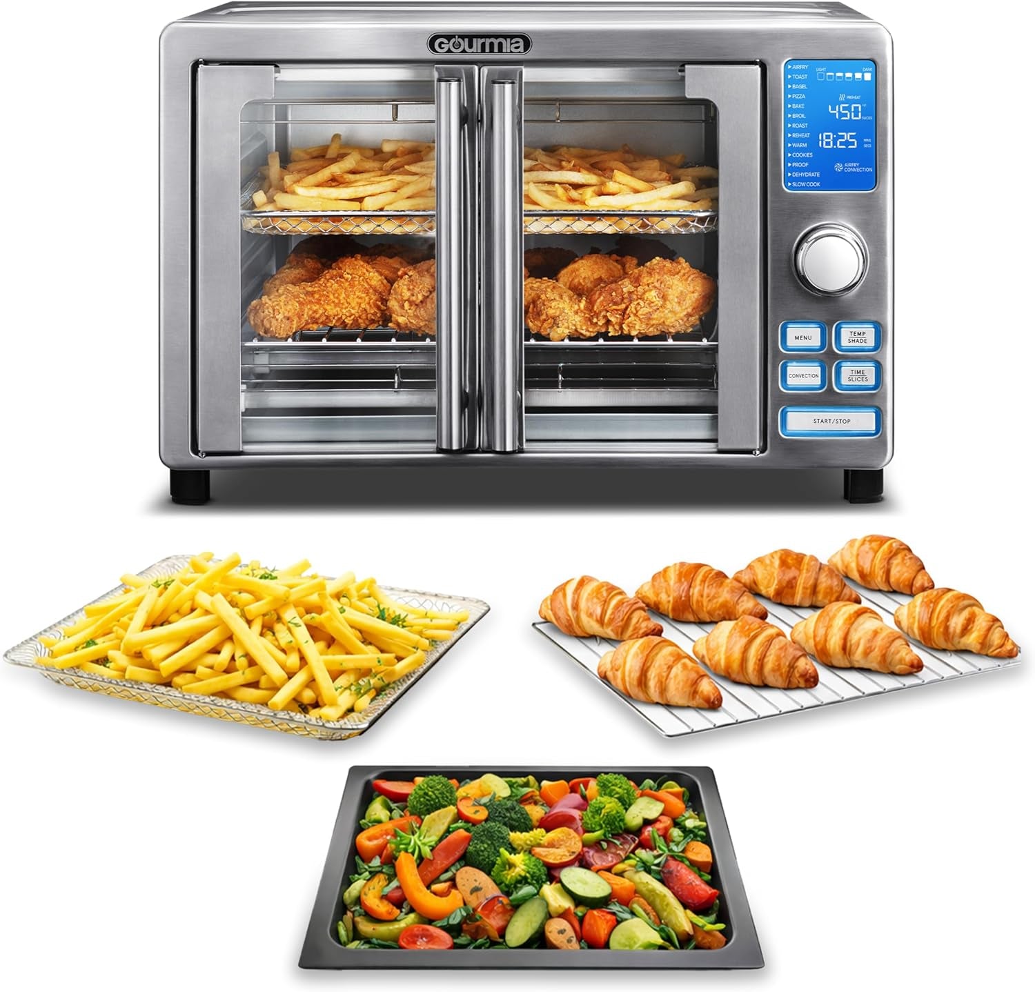 air-fryer-french-door-toaster-oven-6-slice-capacity-led-display-with-14-cooking-presets-stainless-steel