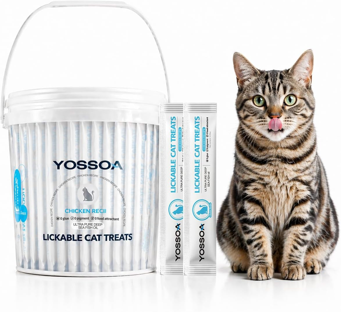 100tubes-cat-treat-lickable-omega-3-fish-oil-for-skin-and-coat-health-squeezable-creamy-puree-cat-treat-real-chicken-puree-lickables-bulk-wet-squeeze-treats-for-kittens-healthy-grain-free