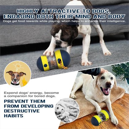 TLKNG Large Size Dog Enrichment Toy for Medium/Small Dogs Treat Dispenser Ball, Puppy Food Dispensing Toys & Puzzles Slow Feeder & Mental Stimulation,Ultimate Boredom Buster6