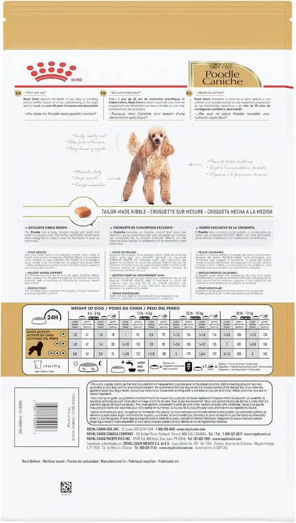 ROYAL CANIN Breed Breed Health Nutrition Poodle Adult Dry Dog Food3