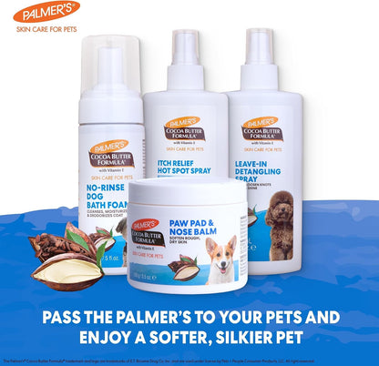 Palmers for Pets Cocoa Butter Paw Pad and Nose Balm for Dogs, 3.5 Oz | Fragrance-Free, Plant-Based Balm with Vitamin E Soothes Dry, Cracked Paws and Noses between Walks5