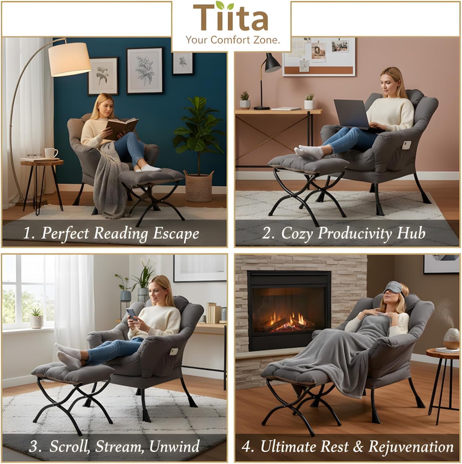 lazy-chair-with-ottoman-comfy-reading-accent-chair-dark-grey-foldable-footrest-padded-seat-and-backrest-side-pocket-for-lounging-in-living-rooms-bedrooms-dorms-and-small-spaces