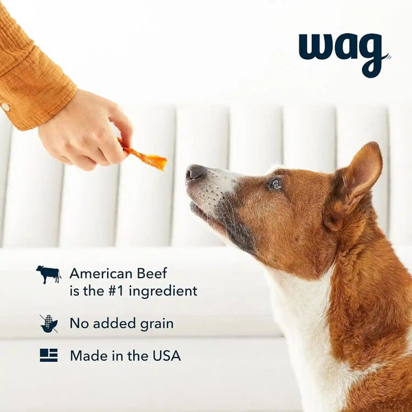 Amazon Brand - Wag Soft & Tender American Jerky Dog Treats – Beef Recipe (24 Oz)7