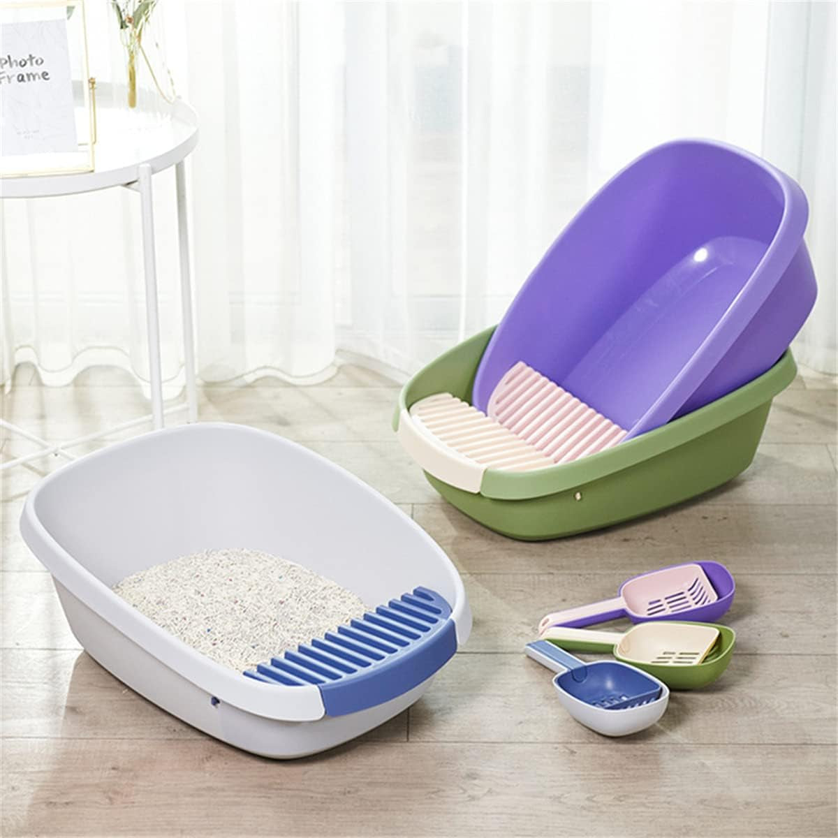 open-cat-litter-box-large-litter-pan-for-cats-high-sided-kitten-litter-box-with-cat-litter-scoop-removable-pedal-type-cat-toilet-pet-supplies-easy-to-clean