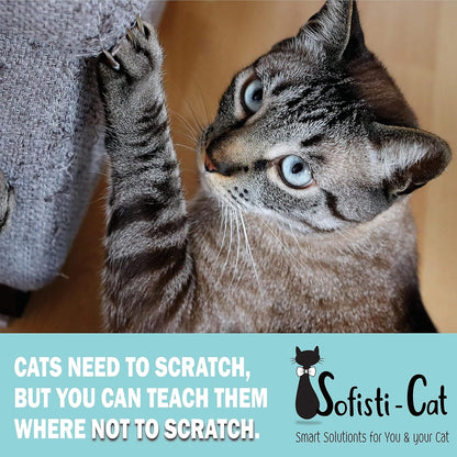 Training Tape, Cat Tape for Furniture, Scratch Deterrent Keep Cats from Scratching Furniture with Our Double -Sided Repellent, 2.5" X 15' Roll3