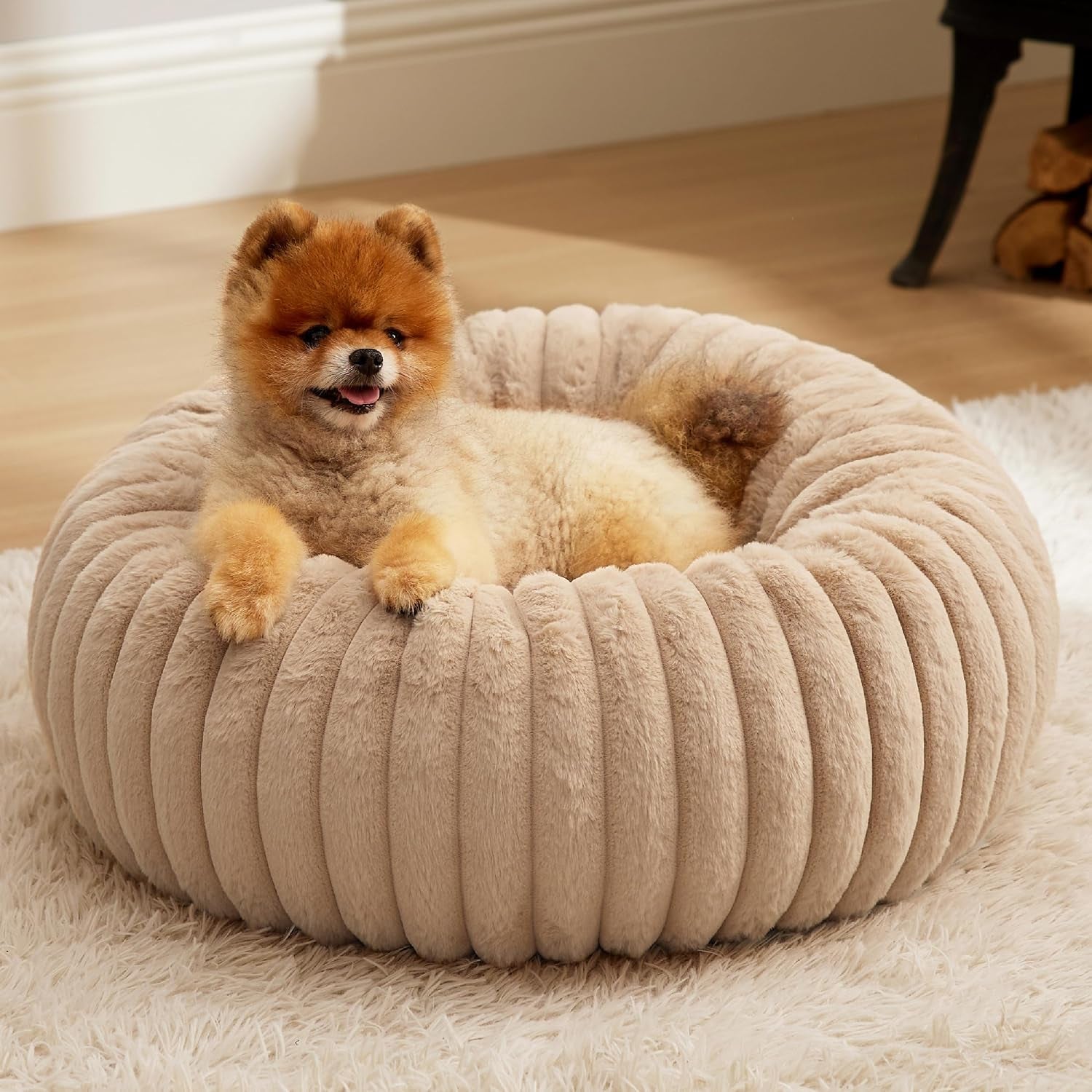 bedsure-comfyfleece™-donut-large-dog-bed-washable-faux-fur-with-corduroy-fleece-anti-slip-bottom-round-pet-bed-with-removable-cover-camel-brown-36x36x8-inches-36x36x8in-calming-round-pet-bed-support-plush-with-removable-corduroy-fleece-for-big-dog-anti-slip-bottom-camel-brown