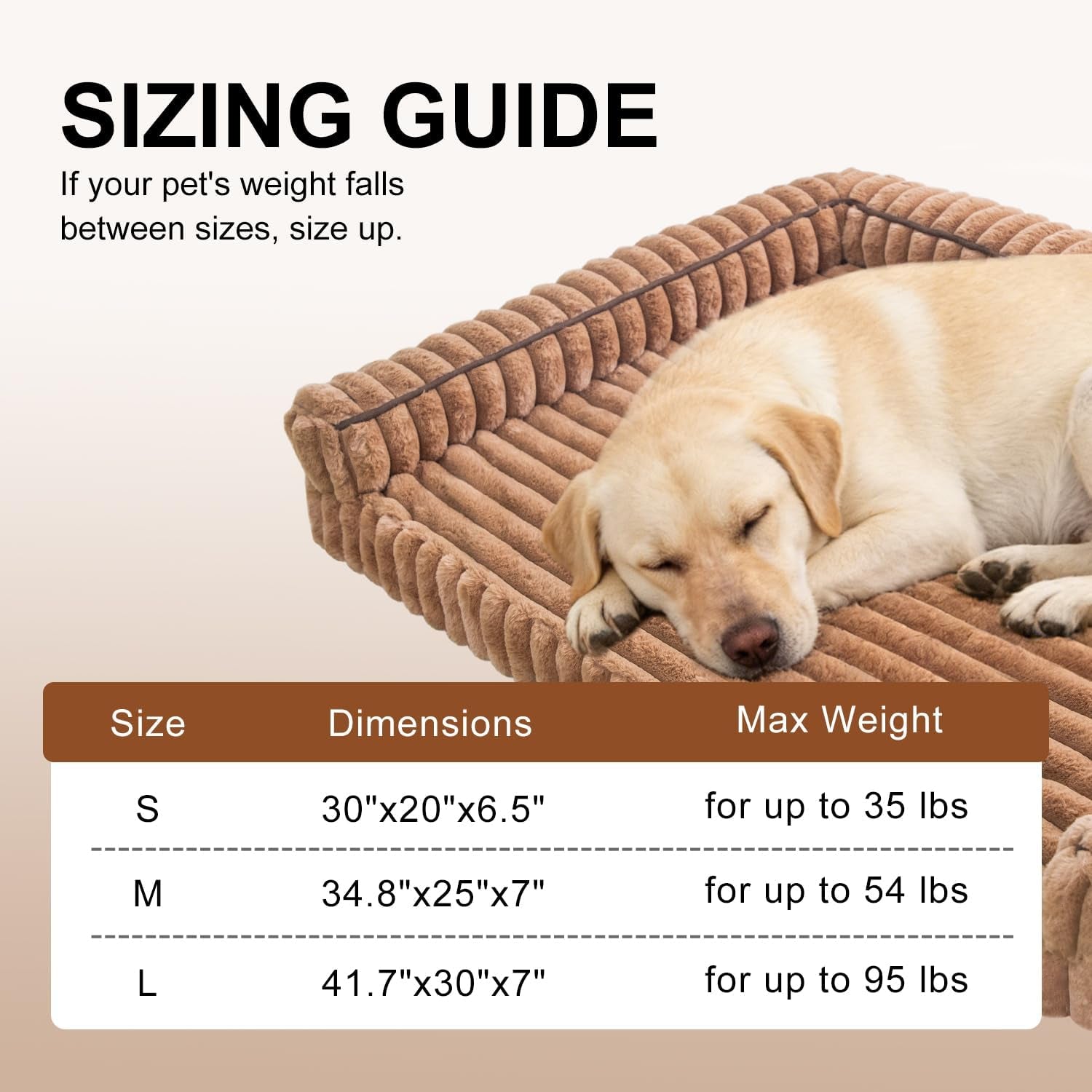 waterproof-orthopedic-dog-bed-for-medium-dogs-brown-non-slip-egg-crate-memory-foam-dog-couch-pet-bed-with-sides-removable-washable-cover-for-crate