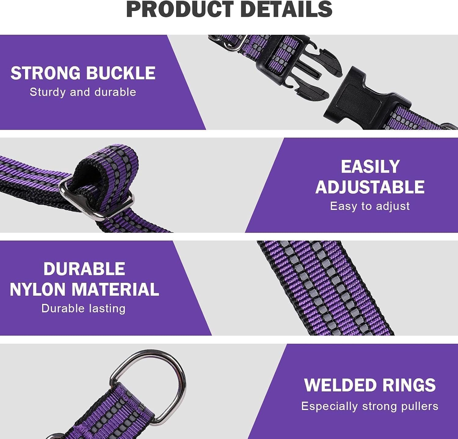 martingale-collars-for-dogs-reflective-escape-proof-training-dog-collars-with-quick-release-buckle-adjustable-no-slip-nylon-dog-collar-for-medium-pets