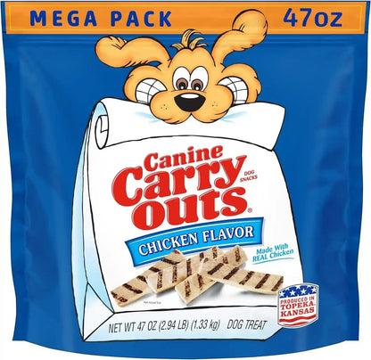 Canine Carry Outs Beef Flavor Dog Treats, 47 Ounce Bag14