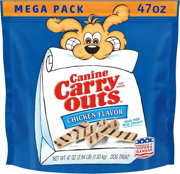 Canine Carry Outs Beef Flavor Dog Treats, 47 Ounce Bag14