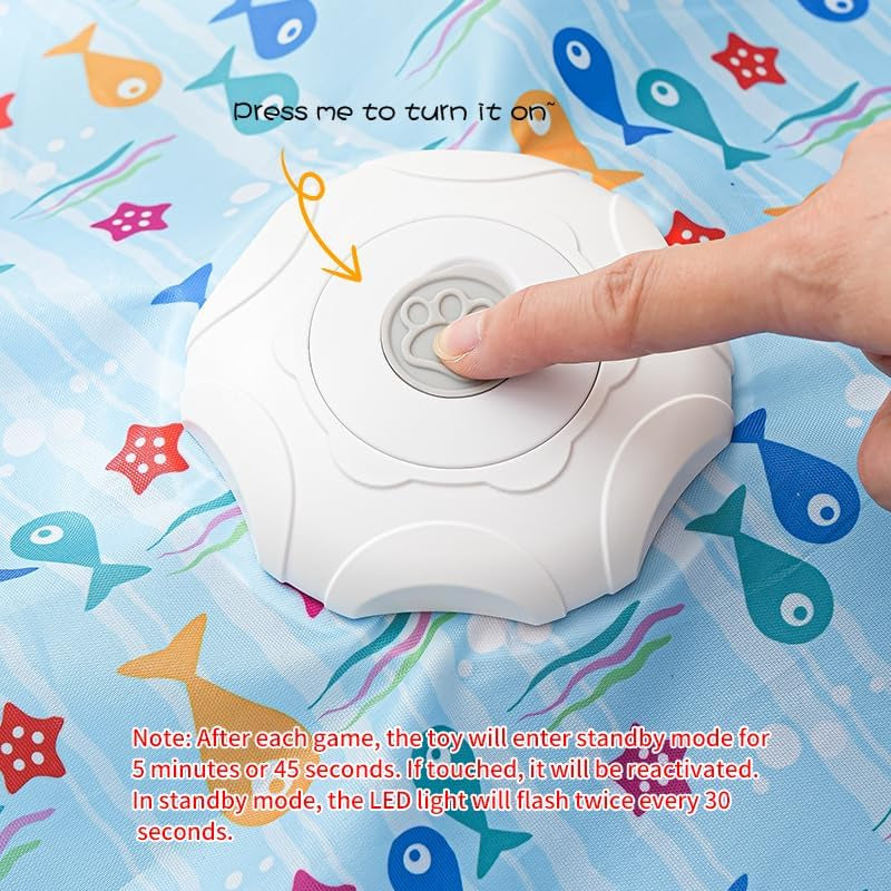 rechargeable-automatic-cat-toy-3-mode-touch-activated-interactive-toy-with-random-motion-concealed-feather-squeaky-sound-for-indoor-cats-kittens-blue