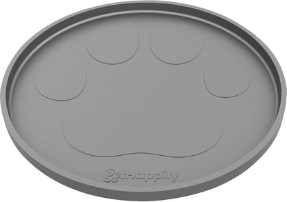 Dog Food Mat - Raised Edges Dogs Mat for Food and Water Prevent Spill, Waterproof Cat Food Mats Protect Floors, Easy Clean Dog Bowl Mats for Food and Water, Silicone Pet Feeding Placemats32