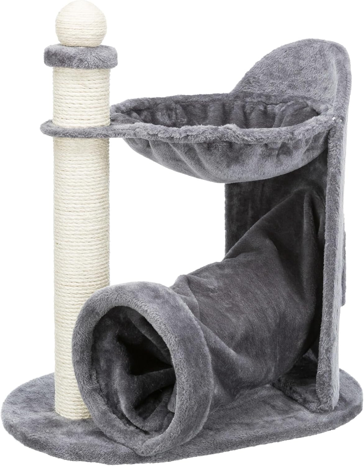 trixie-baza-senior-cat-tree-with-hammock-and-steps-scratching-posts-cat-playground-gray-medium