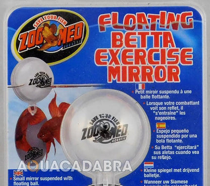 Zoo Med Floating Betta Exercise Mirror White 2 Oz.2
