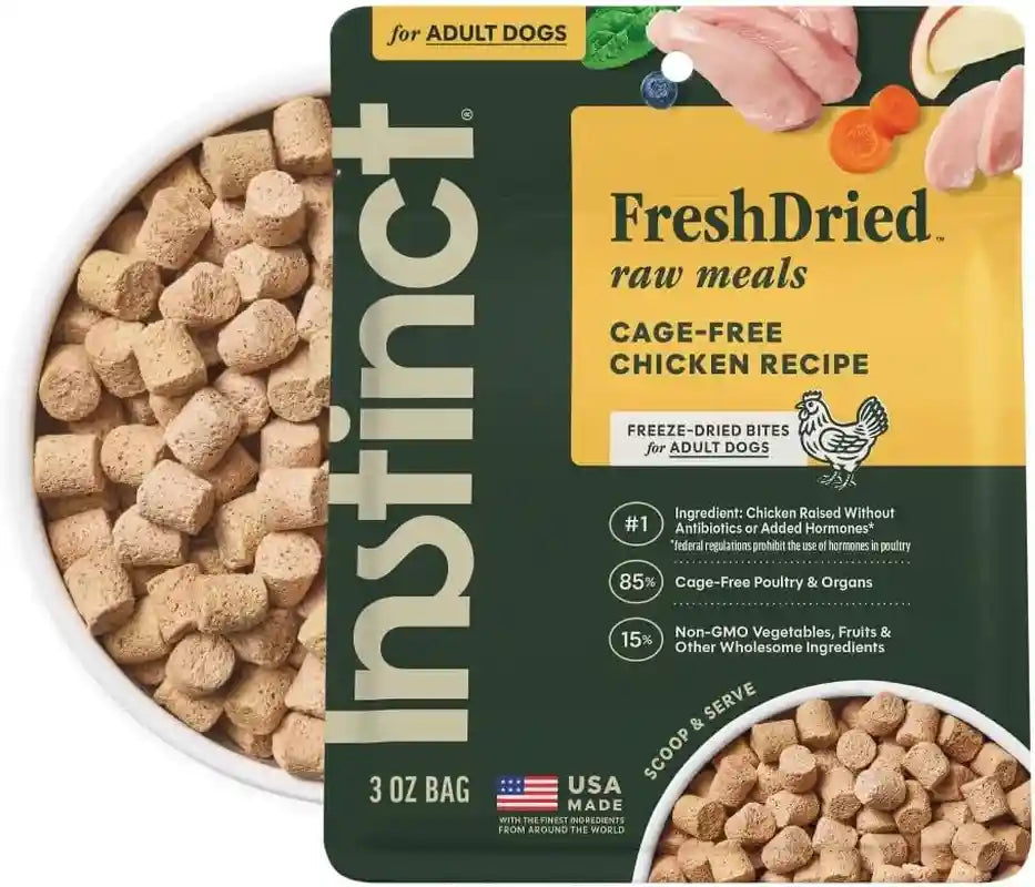 instinct-freeze-dried-meals-freshdried-bites-natural-dog-food-grain-free-grass-fed-beef-25-oz-bag