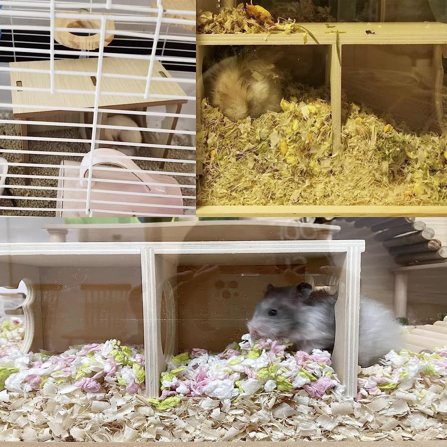 hamiledyi-wooden-hamsters-2-chamber-hideout-tunnel-multi-chamber-exploring-toy-hamster-hiding-maze-tunnel-toy-platform-stuff-cage-accessories-for-gerbil-rat-mice