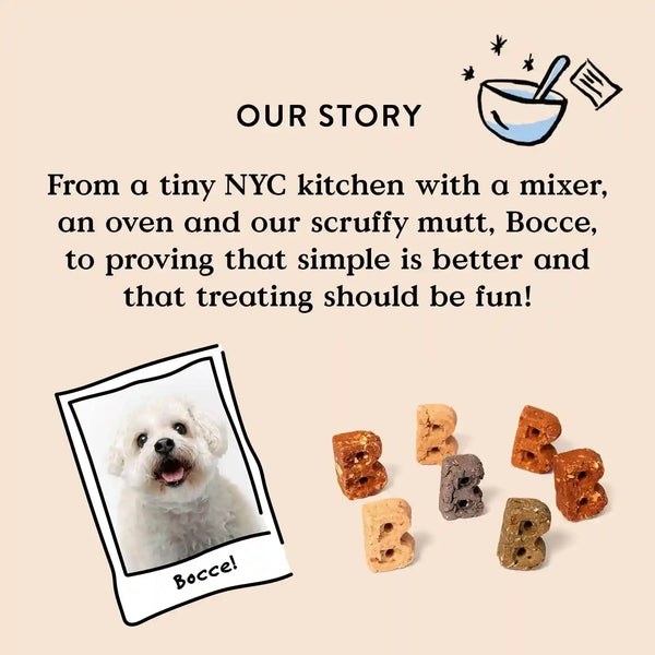 Bocce'S Bakery Quack Quack Quack Dog Training Treats, Duck & Blueberry, 6Oz5