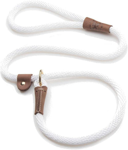Mendota Pet Slip Leash - Dog Lead and Collar Combo - Made in the USA - Mocha, 3/8 in X 6 Ft - for Small/Medium Breeds49