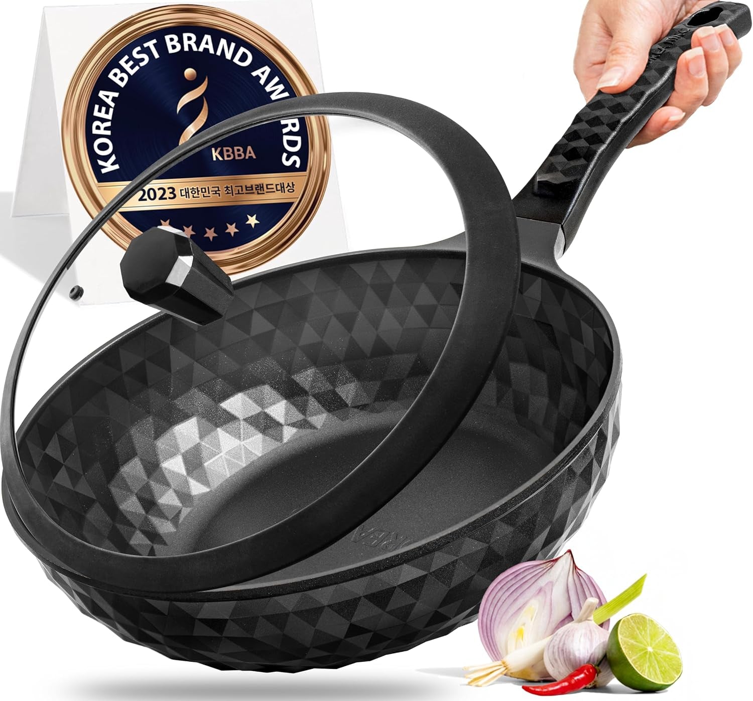 diamond-x-premium-non-stick-wok-pan-with-lid-11-large-flat-bottom-chinese-wok-woks-stir-fry-pans-nonstick-titanium-coated-8-layered-korean-engineered-skillet-for-frying-oil-free-pfoa-free