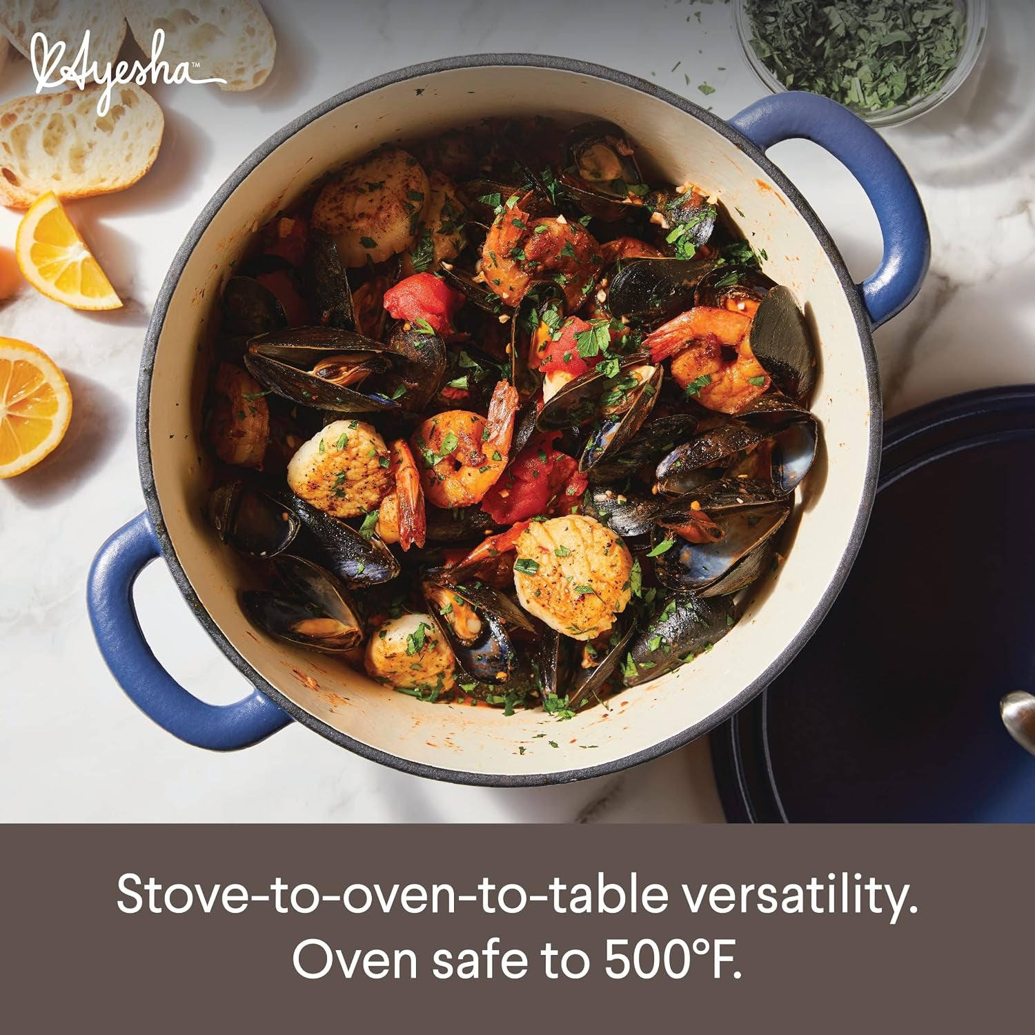 curry-enameled-cast-iron-dutch-oven-casserole-pot-with-lid-6-quart-anchor-blue