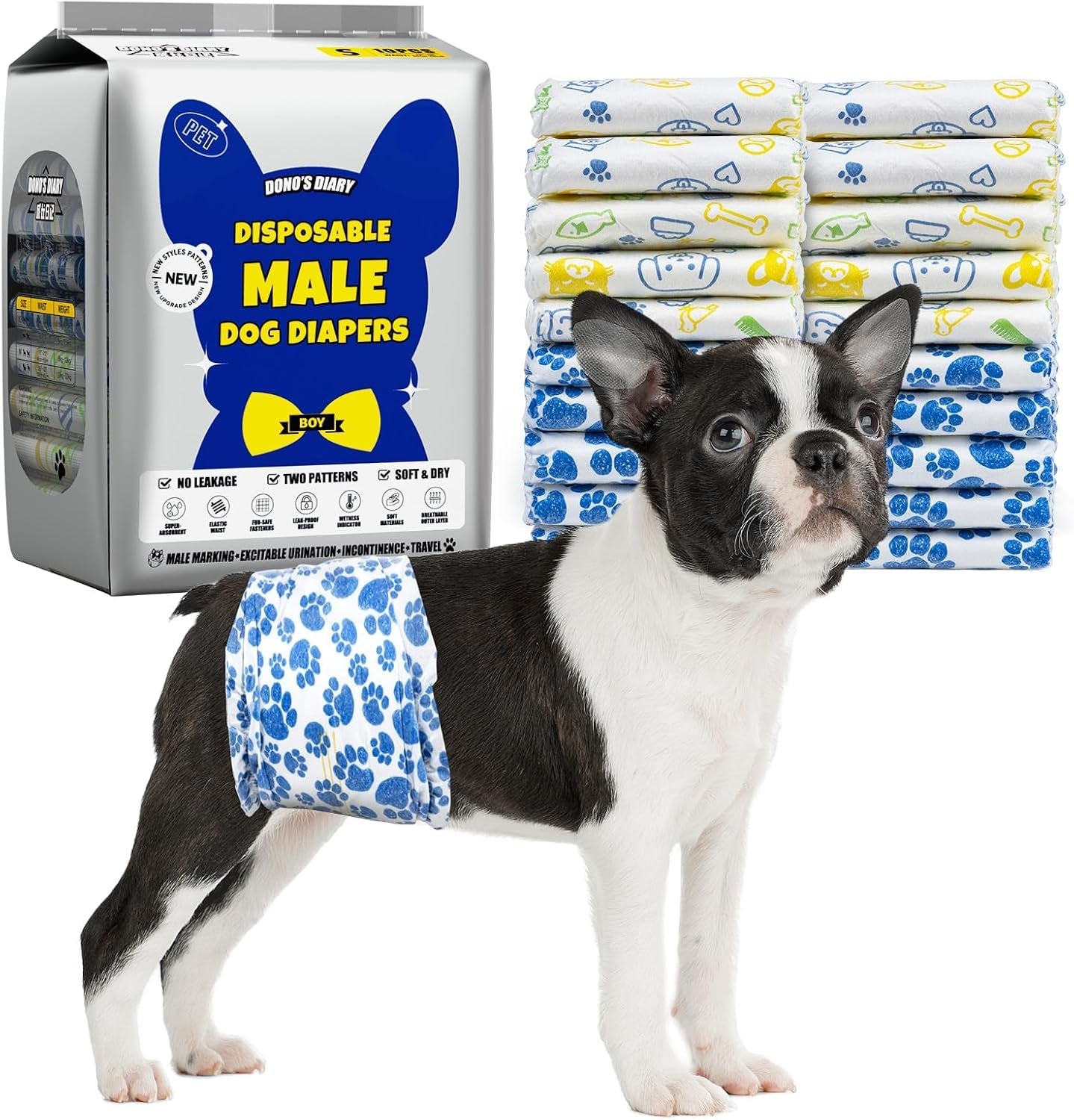 dono-dog-diapers-male-disposable-male-dog-wraps-60ct-ultra-absorbent-doggie-diapers-rapid-dry-leak-proof-puppy-diapers-wetness-indicator-excitable-urination-incontinence-small