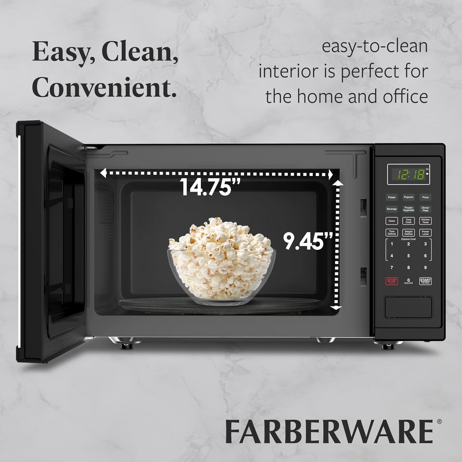 1-1-cu-ft-countertop-microwave-oven-1000-watts-power-auto-cook-settings-defrost-easy-clean-and-child-safety-lock-black